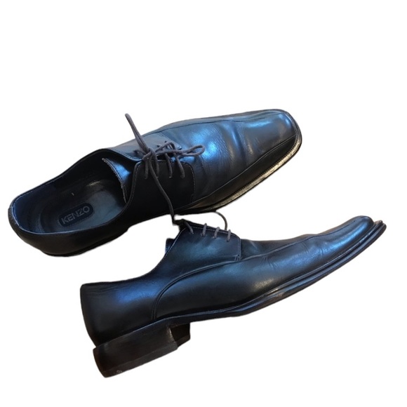 Kenzo Paris men’s leather shoes used once for wedding size 7,5 - Picture 1 of 8